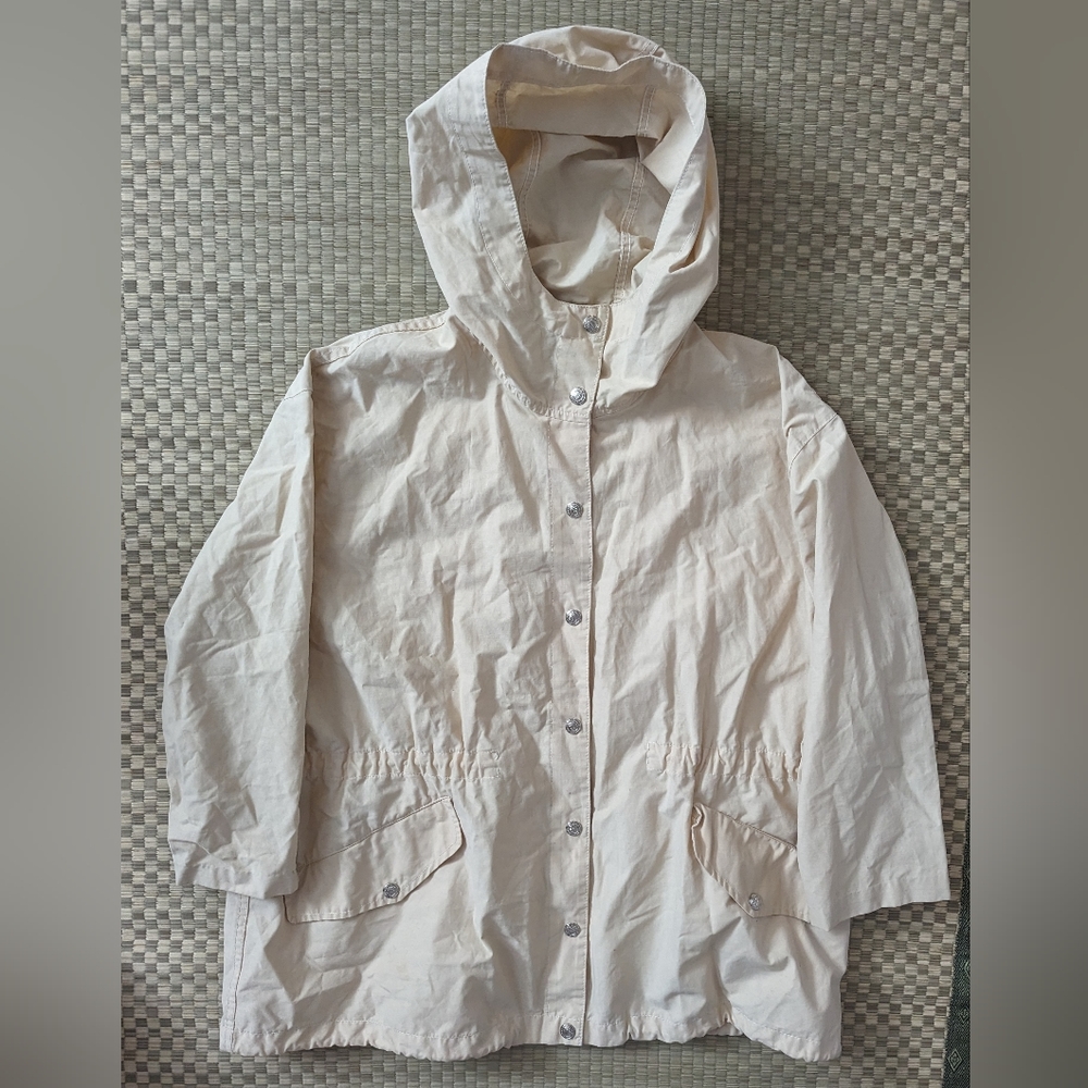 RARE United Colors of Benetton Cotton Field Jacket Men's Size 42 Made in Italy